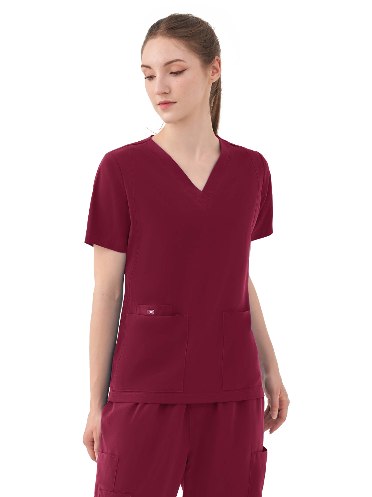 Parkley Quantum - Women's Five-Pocket AURORA V-Neck Top 12
