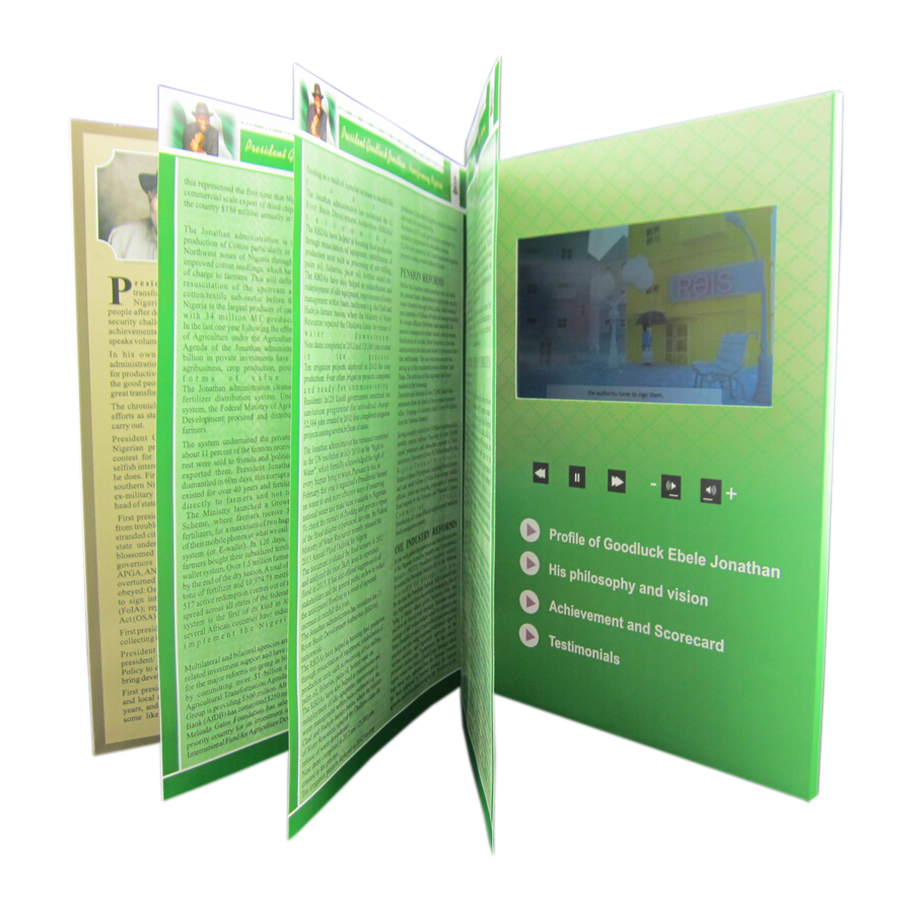 VidU 7.0" HD High-Definition Video Mailer And Brochure With Full Color Printing 13