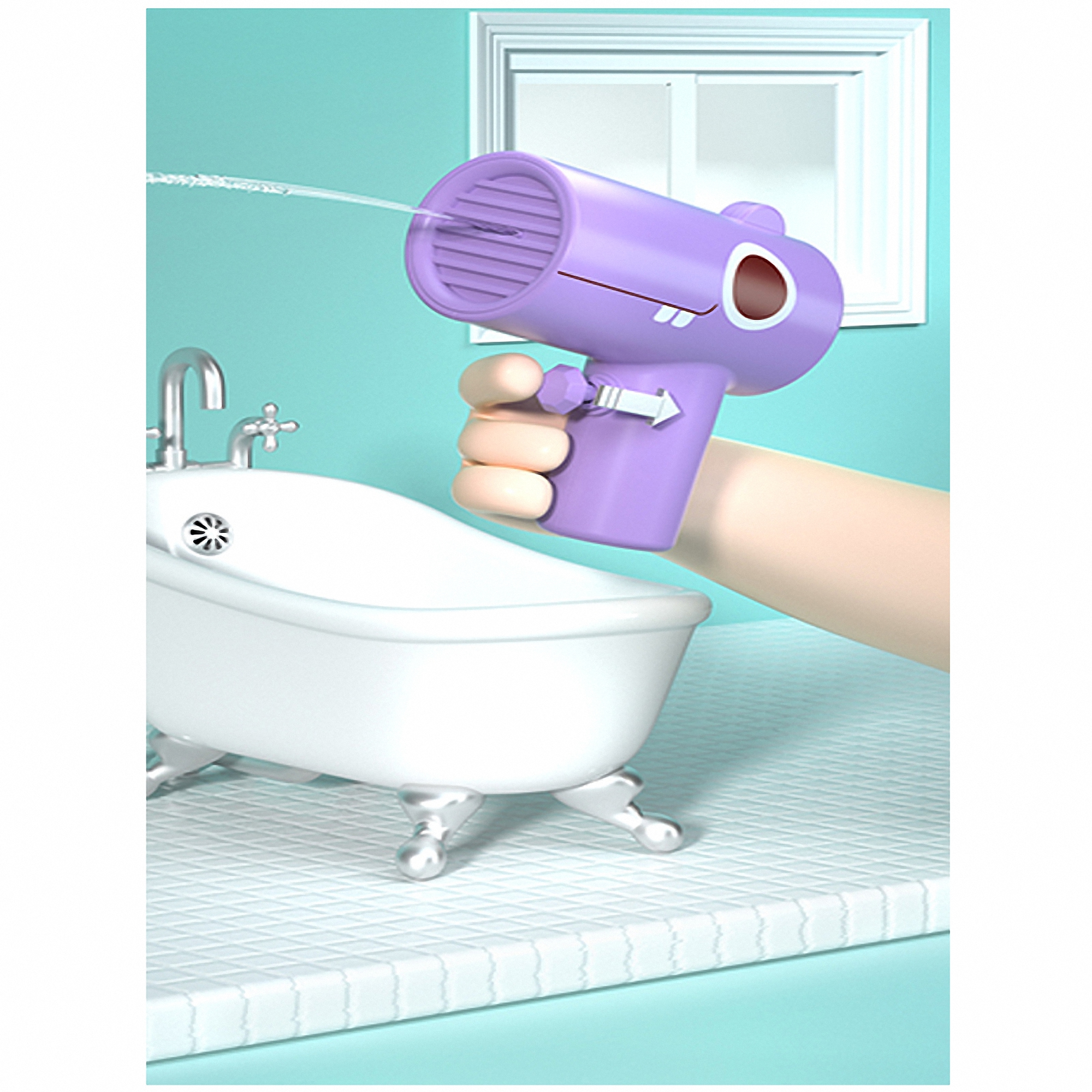 Mini Cute Water Squirt Guns for Kids 3