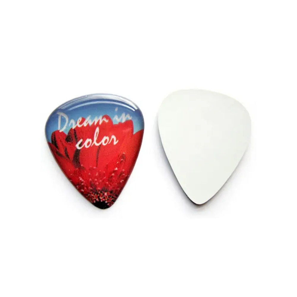 Novelty Pick with Single Sided Imprint