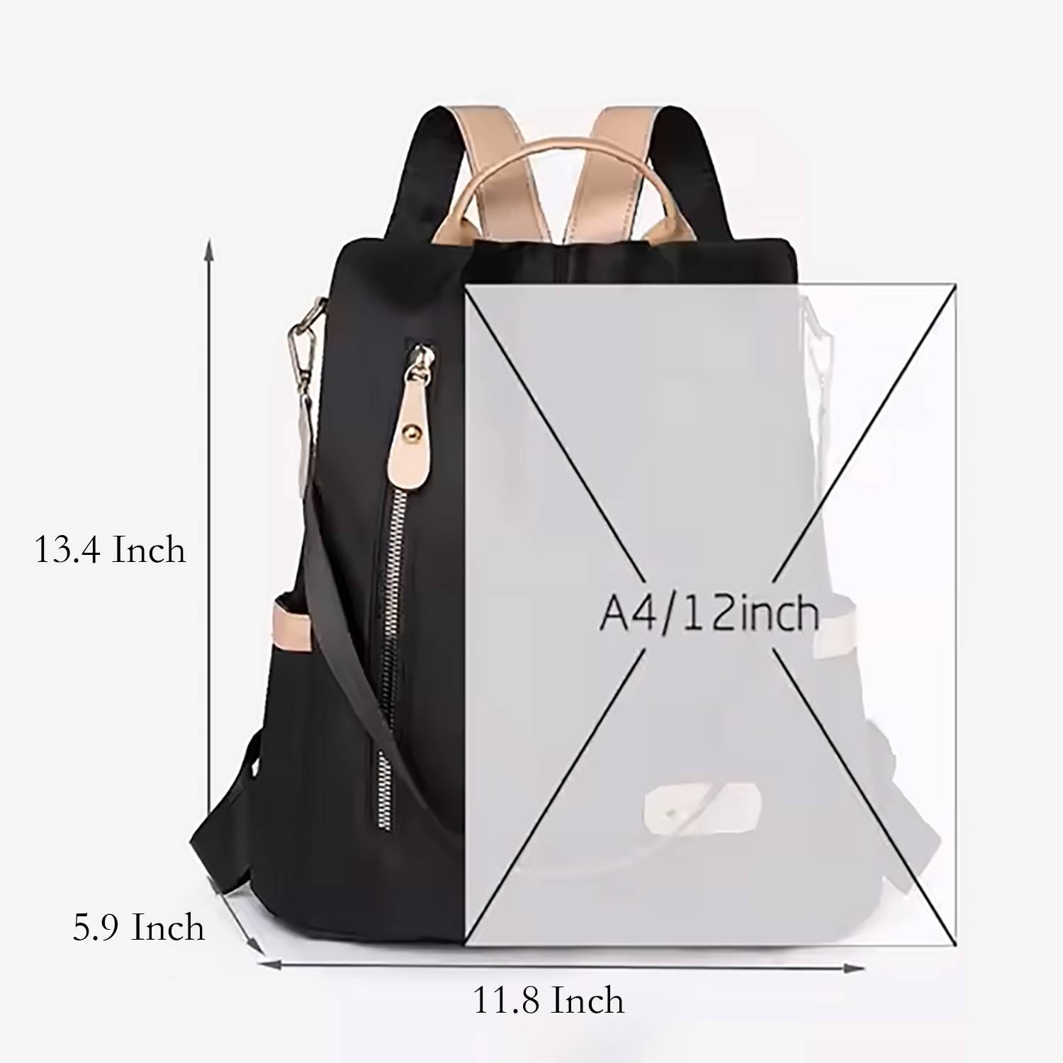 Women's large-capacity shoulder bag 3
