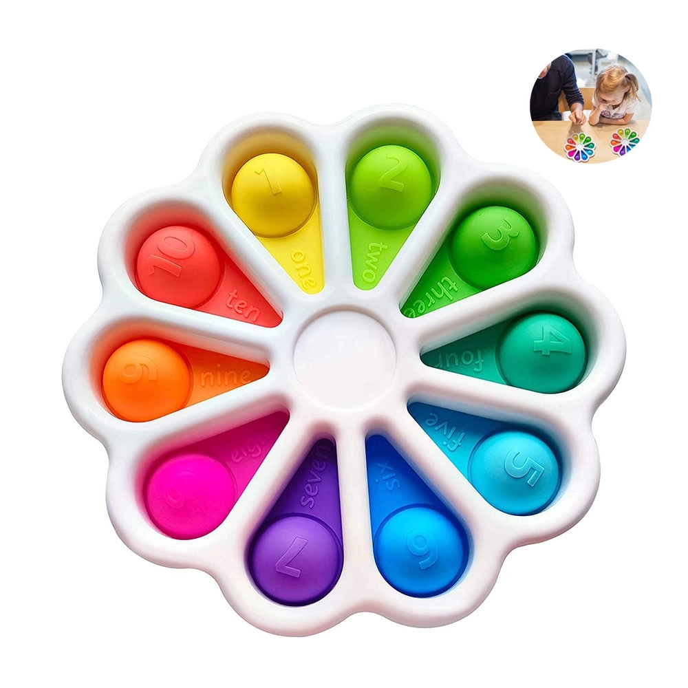 Flower Fidget Toys Sensory Simple Dimple 2
