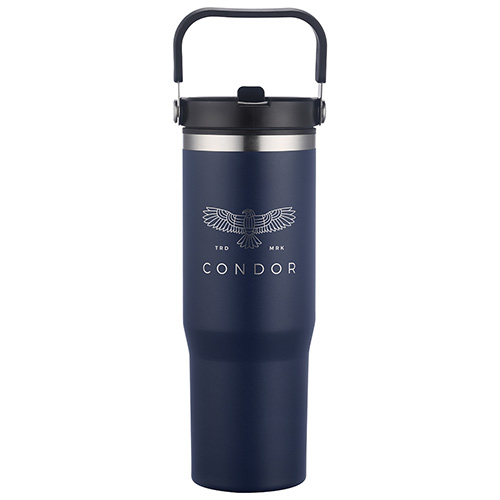 Oreno 30 oz Stainless Steel/Polypropylene Travel Tumbler 25