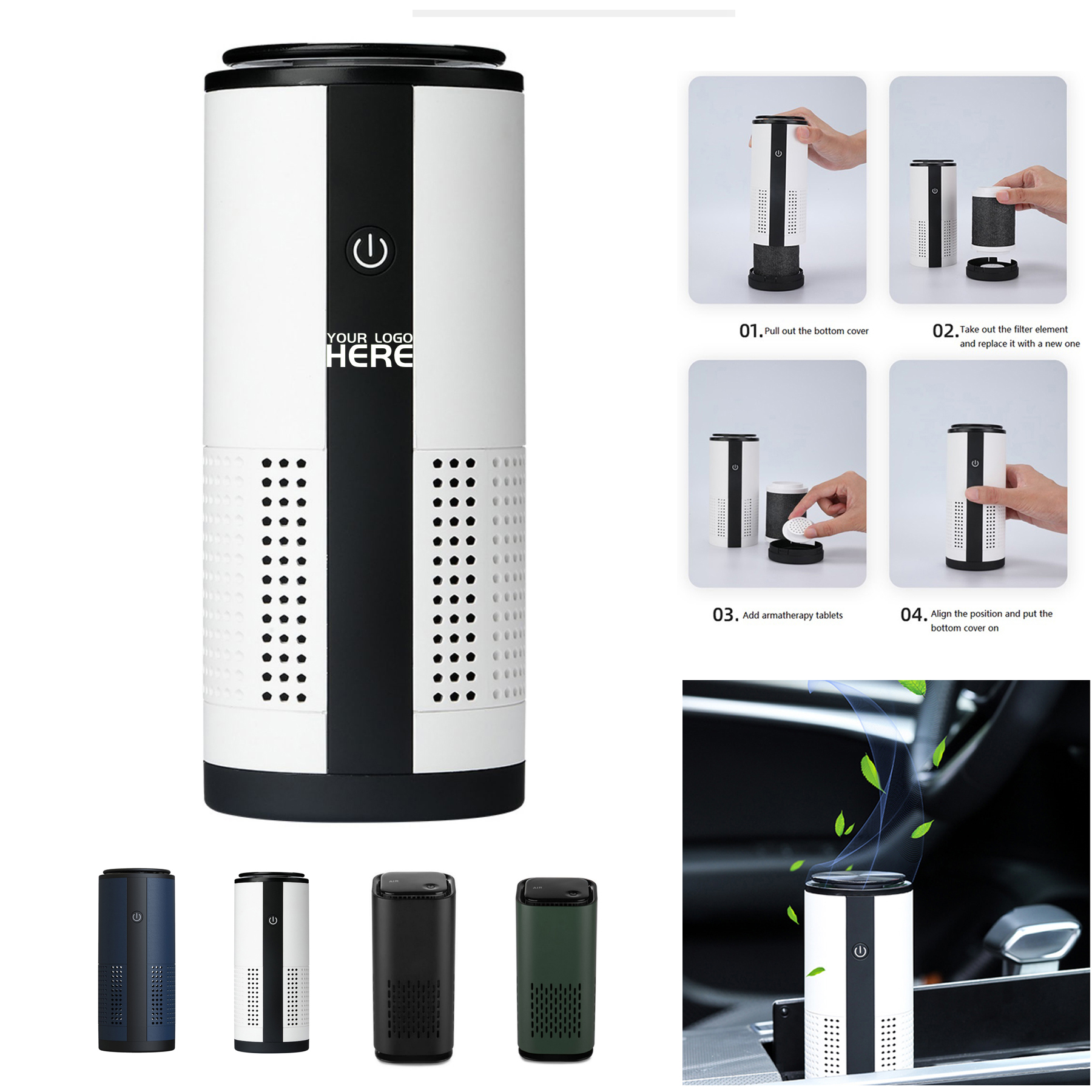 Portable Mini Air Purifier 2