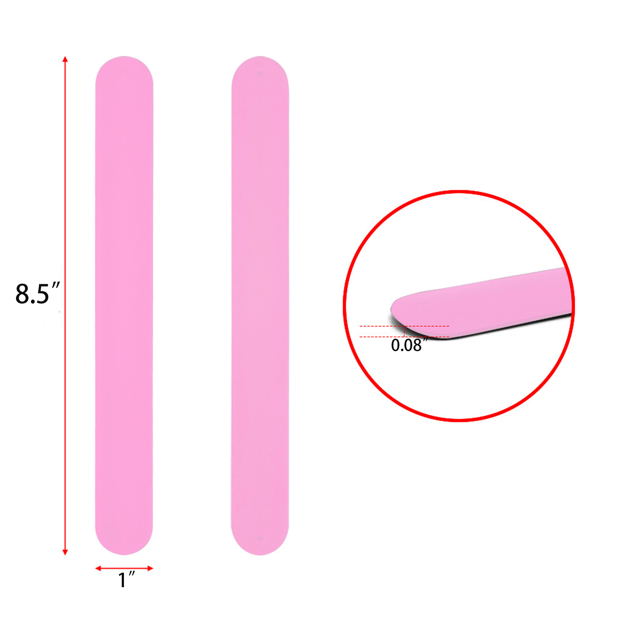 Solid Silicone Party Favor Bracelet 5