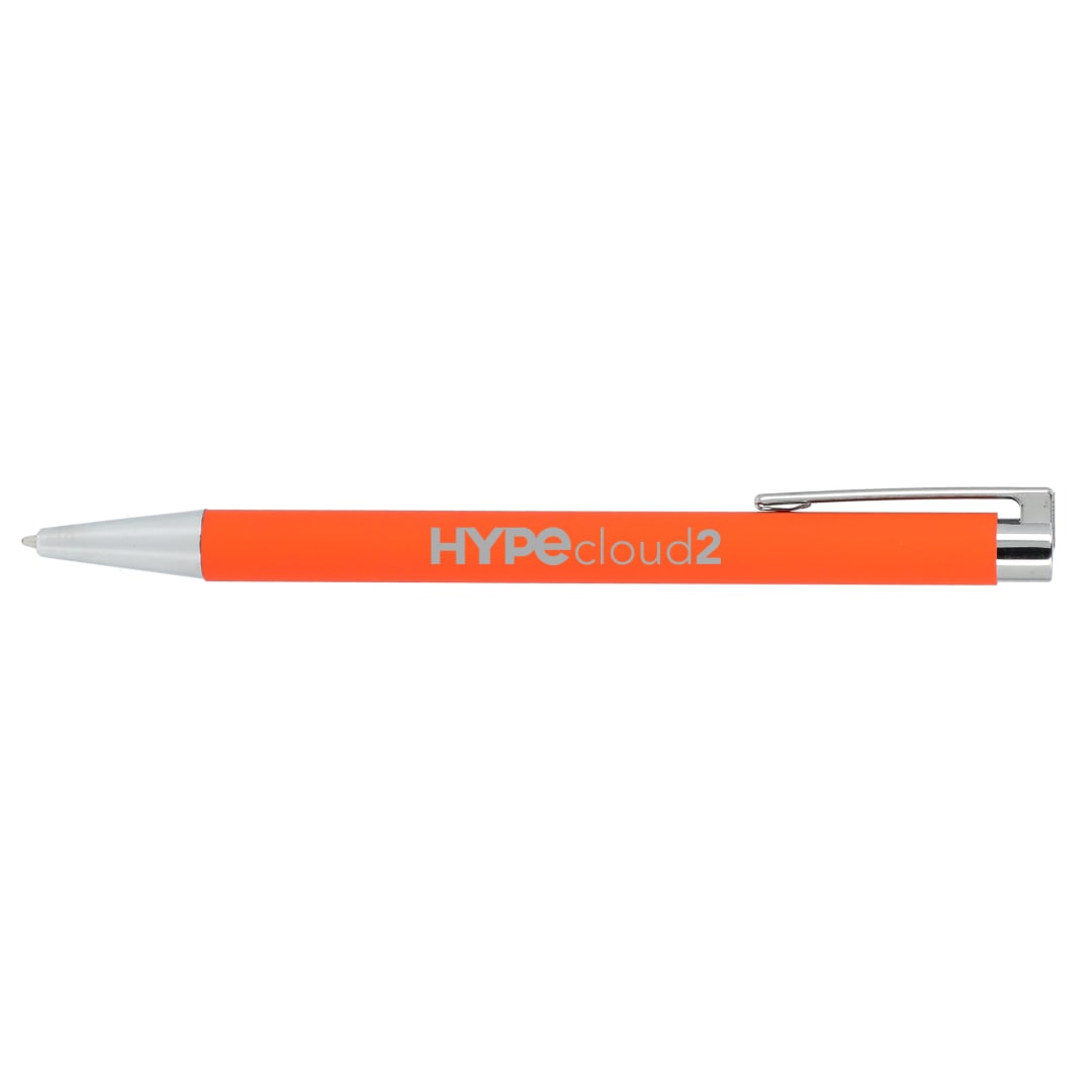 Maxi Recycled Aluminum Soft Touch Gel Pen 138