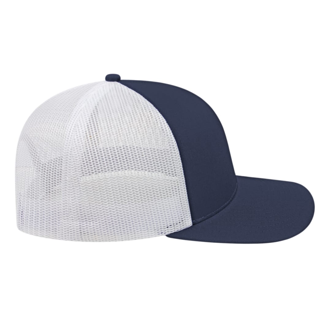 Cap America Poly/Cotton Trucker Mesh Back Cap 724