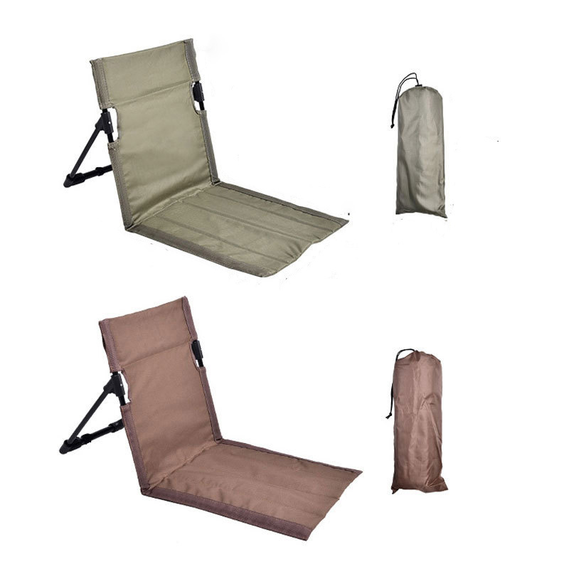 Portable Folding Beach & Garden Chair with Integrated Mat 2