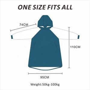 Oversized Sweatshirt Blanket With Hoodie Blanket 3