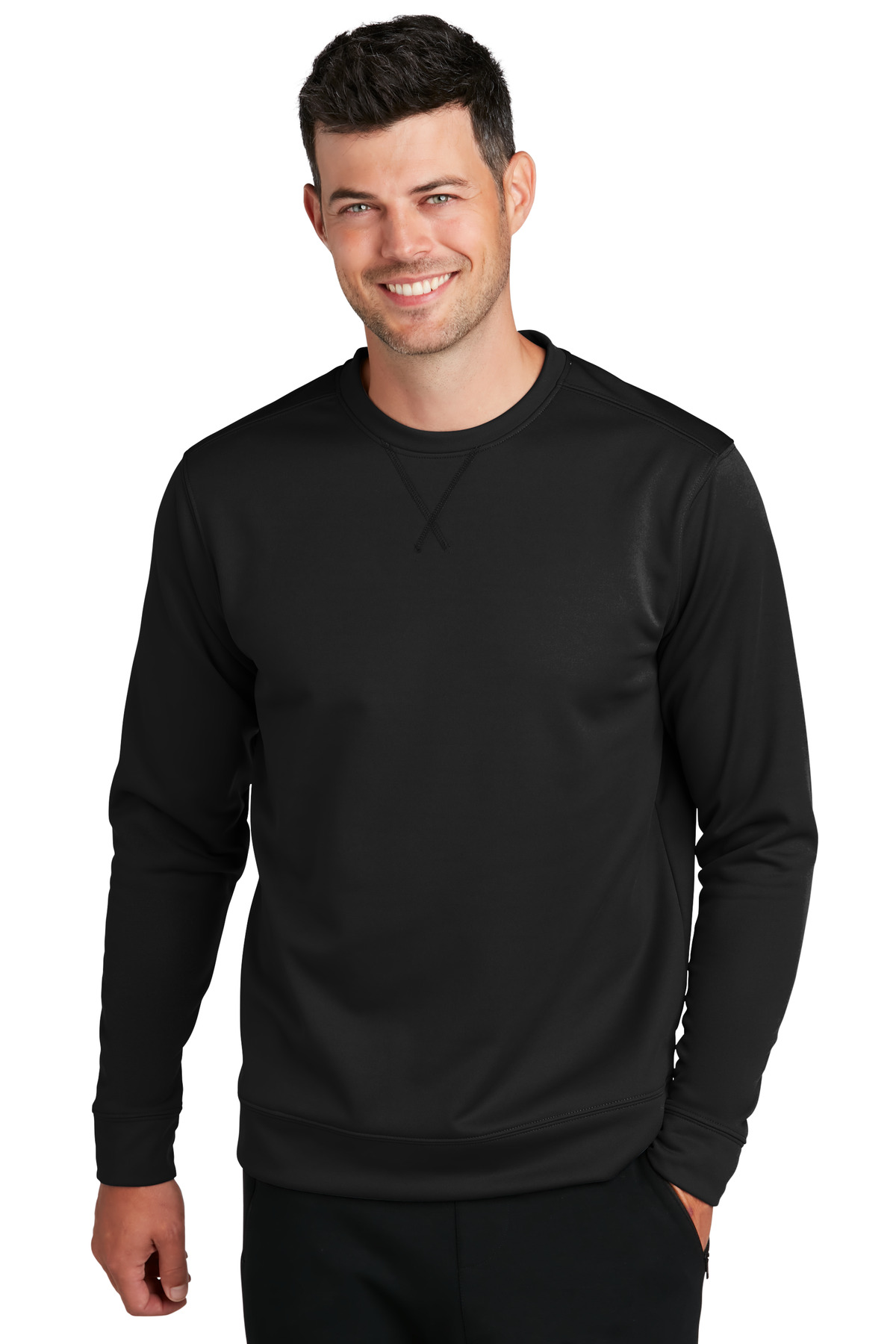 Port & Company® Performance Fleece Crewneck Sweatshirt, custom hoodie or sweatshirt with logo imprint 4