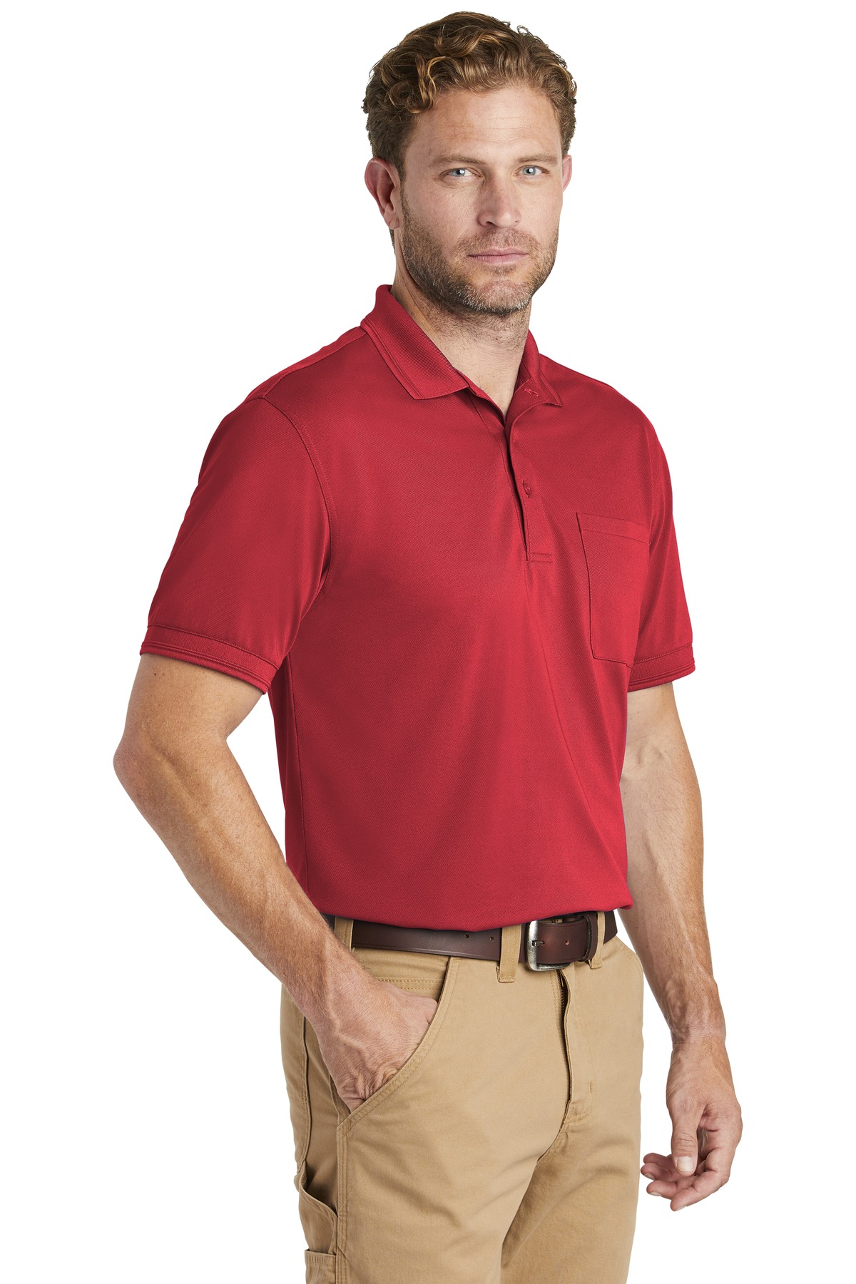CornerStone® Industrial Snag-Proof Pique Pocket Polo 3