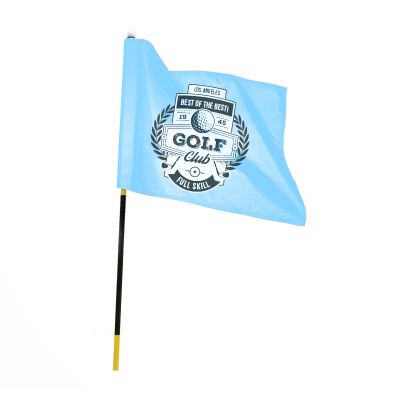 Double Sided, Full Color Golf Pin Flag 2