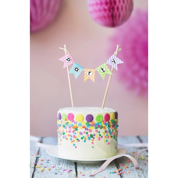 Paper Banner Toothpicks - Style E 2