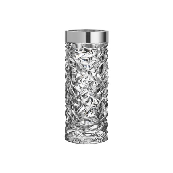 CARAT VASE SILVERRIM 1
