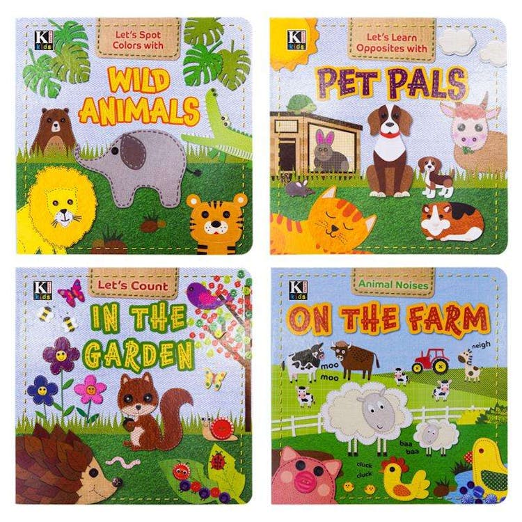 Let's Learn Board Books 4 Assorted Titles 2
