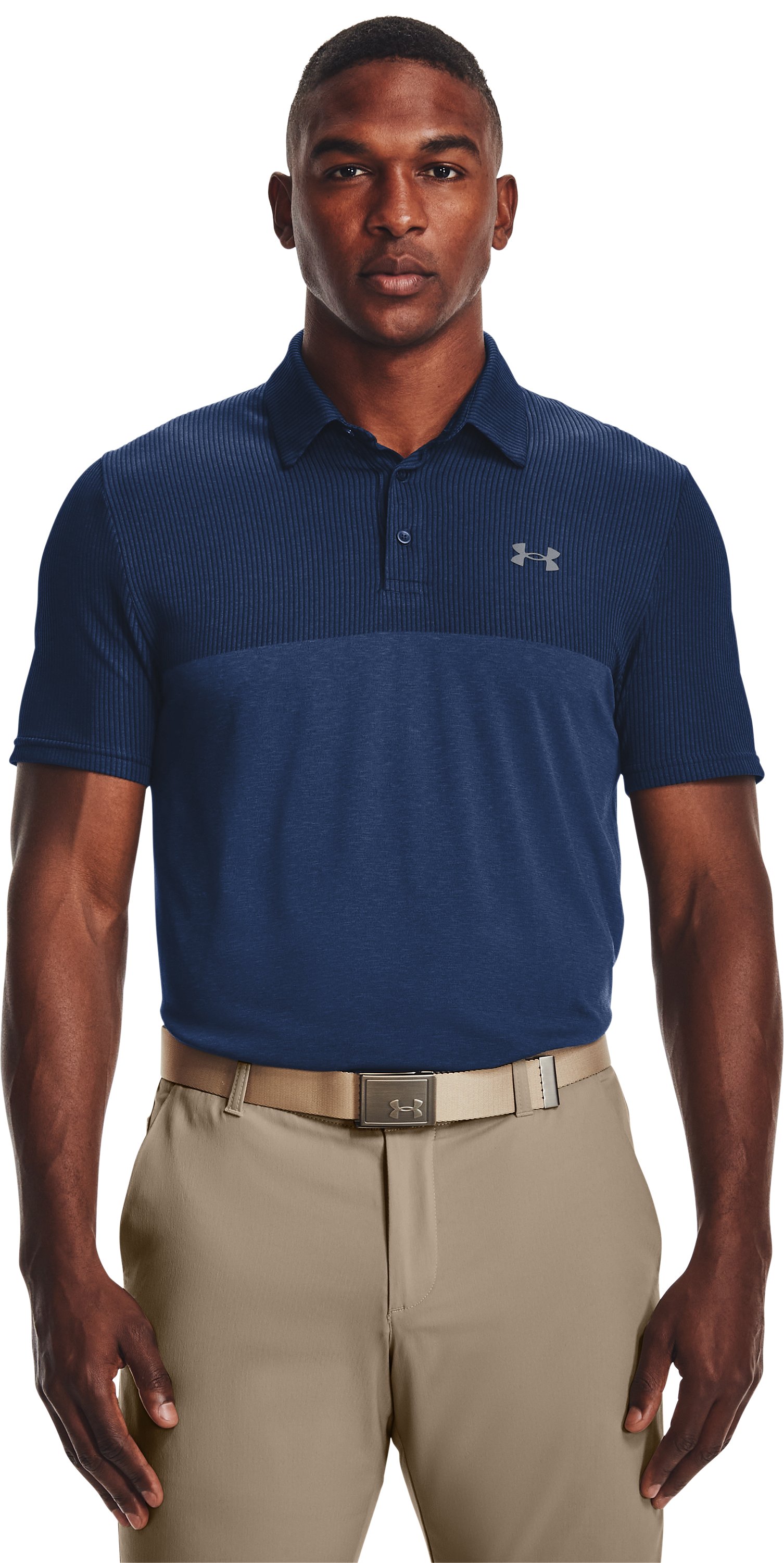 UA Vanish Seamless Blocked Men's Polo 5