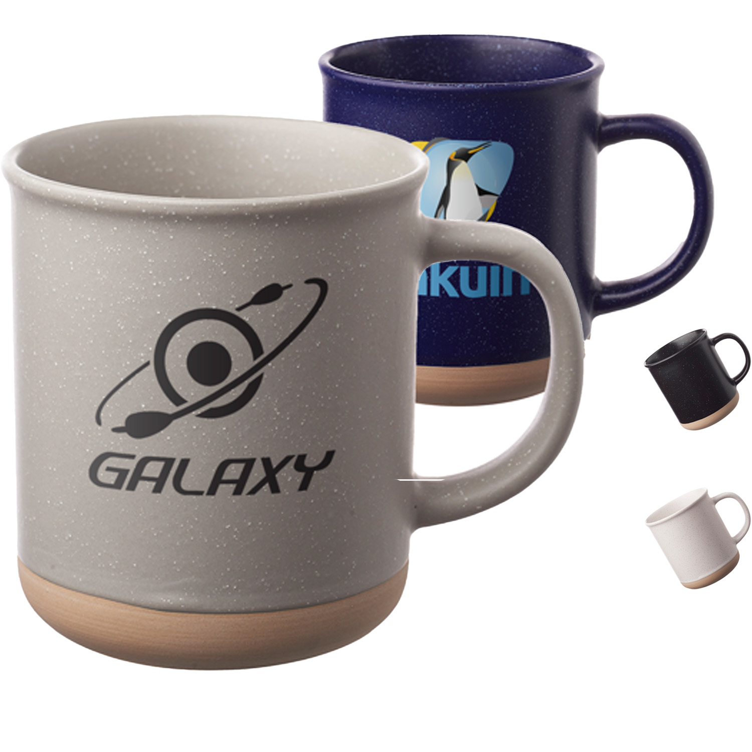 13.5 Oz. Ceramic Coffee Mugs w/ Custom logo 2