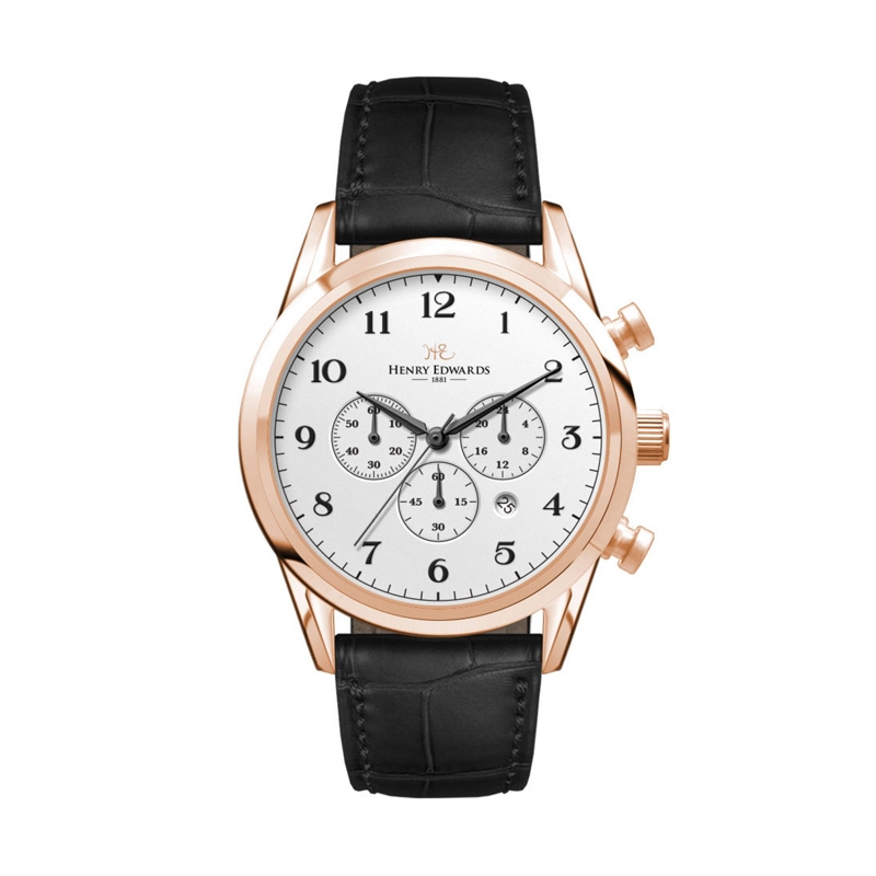 42MM, SS, RG CASE, CHRONO MVT, DTE