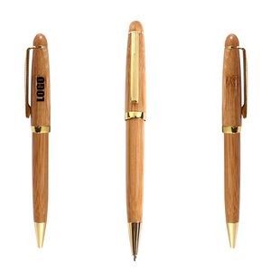 Bamboo Writing Twist Pen 5