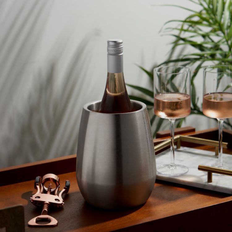 Viski® Stainless Steel Bottle Chiller 4