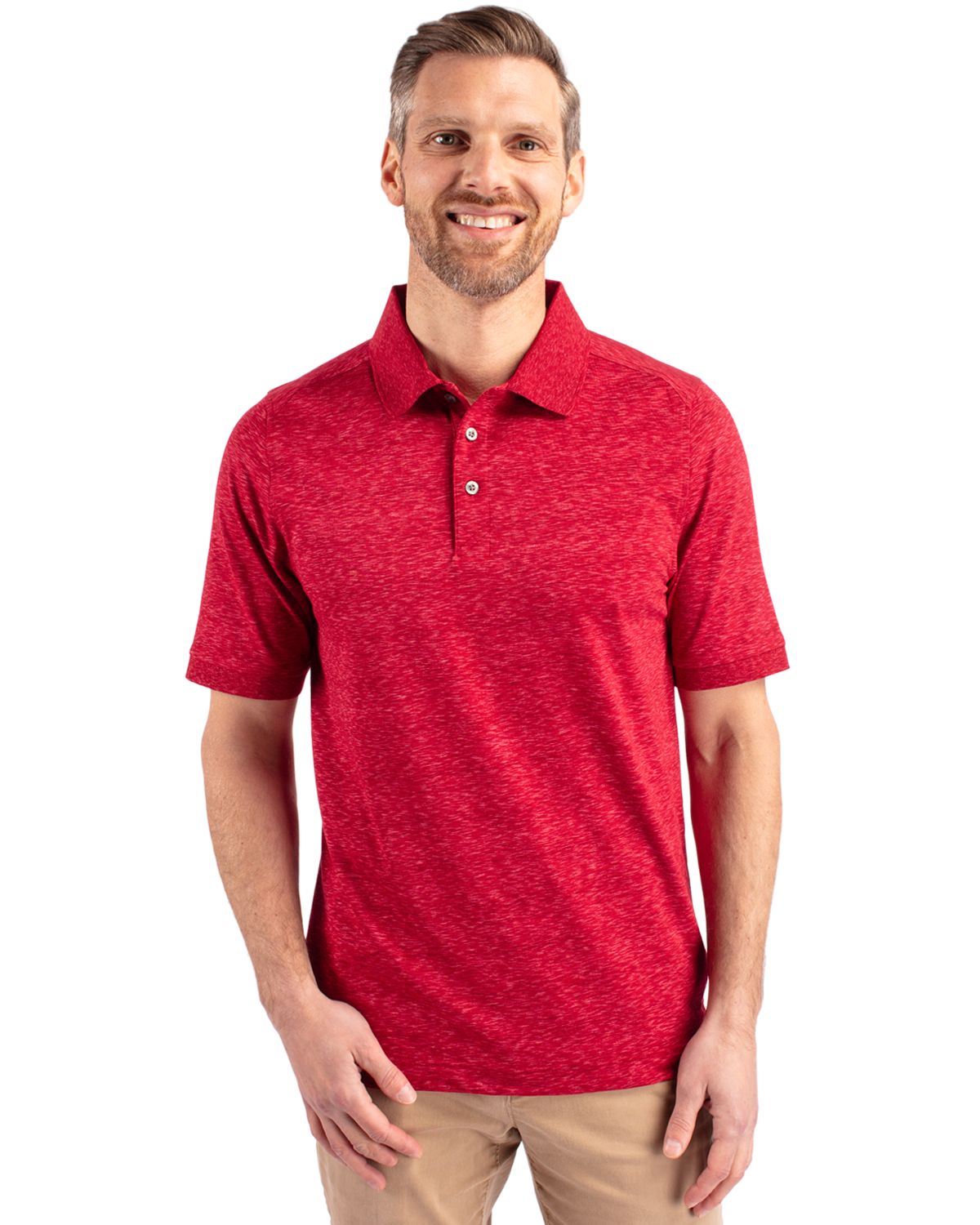 Advantage Tri-Blend Space Dye Mens Big and Tall Polo Big & Tall
