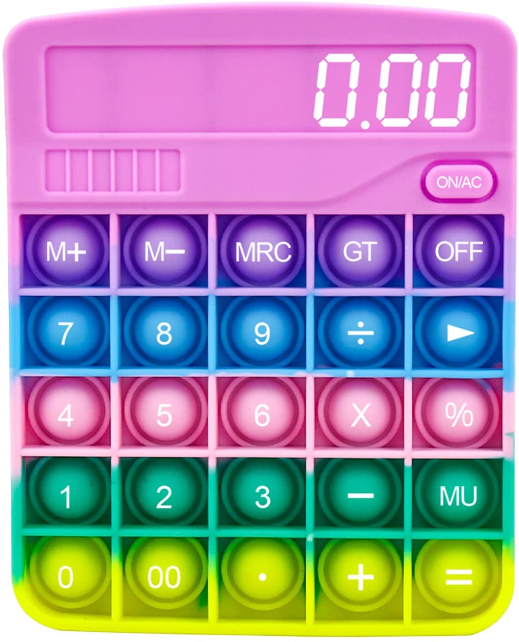 Calculator Push Bubble Popper Fidget Toy 2