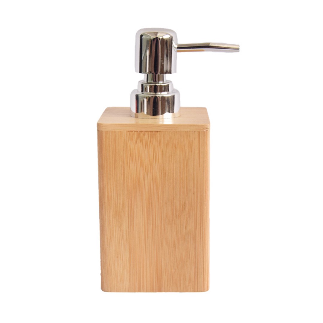 Natural Bamboo Soap Dispenser 4