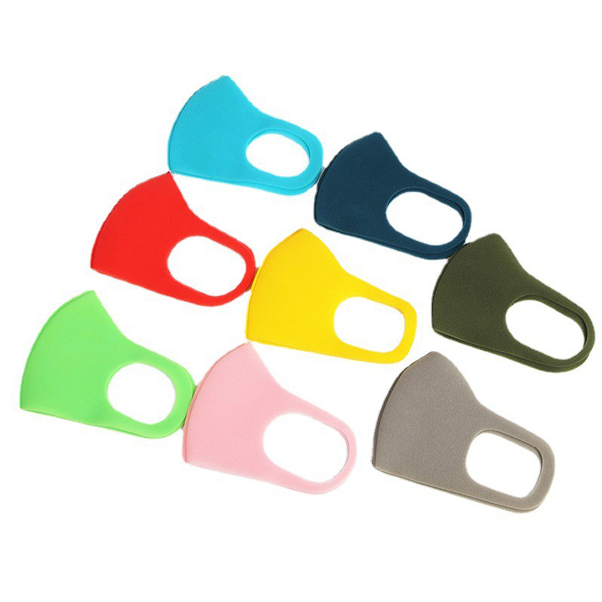 Adjustable Ice Silk Polyester Masks 2