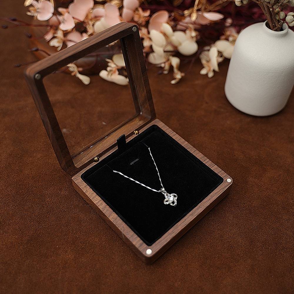 Wood Necklace Box 8