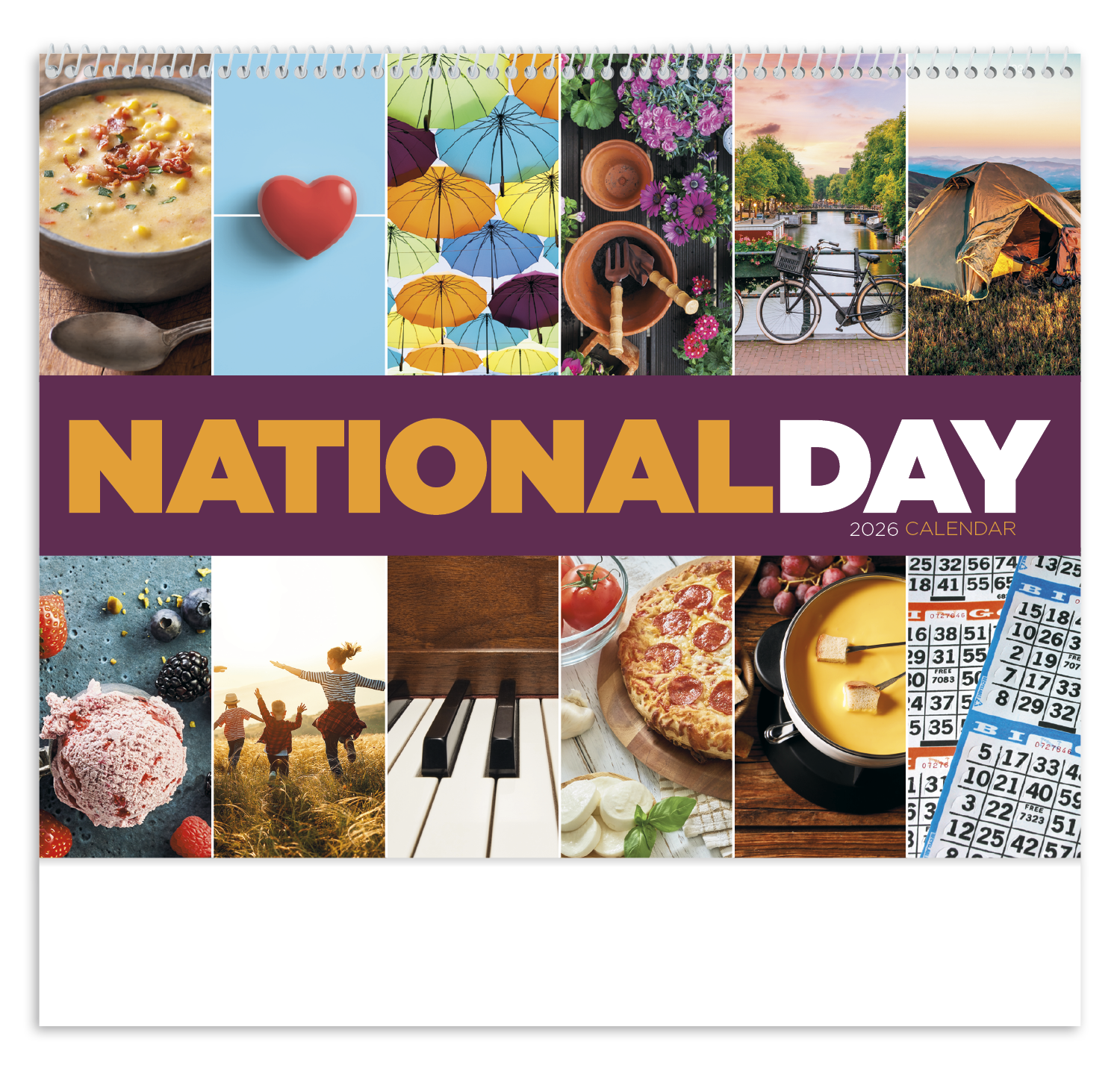 Good Value™ National Day - Spiral Calendar 38