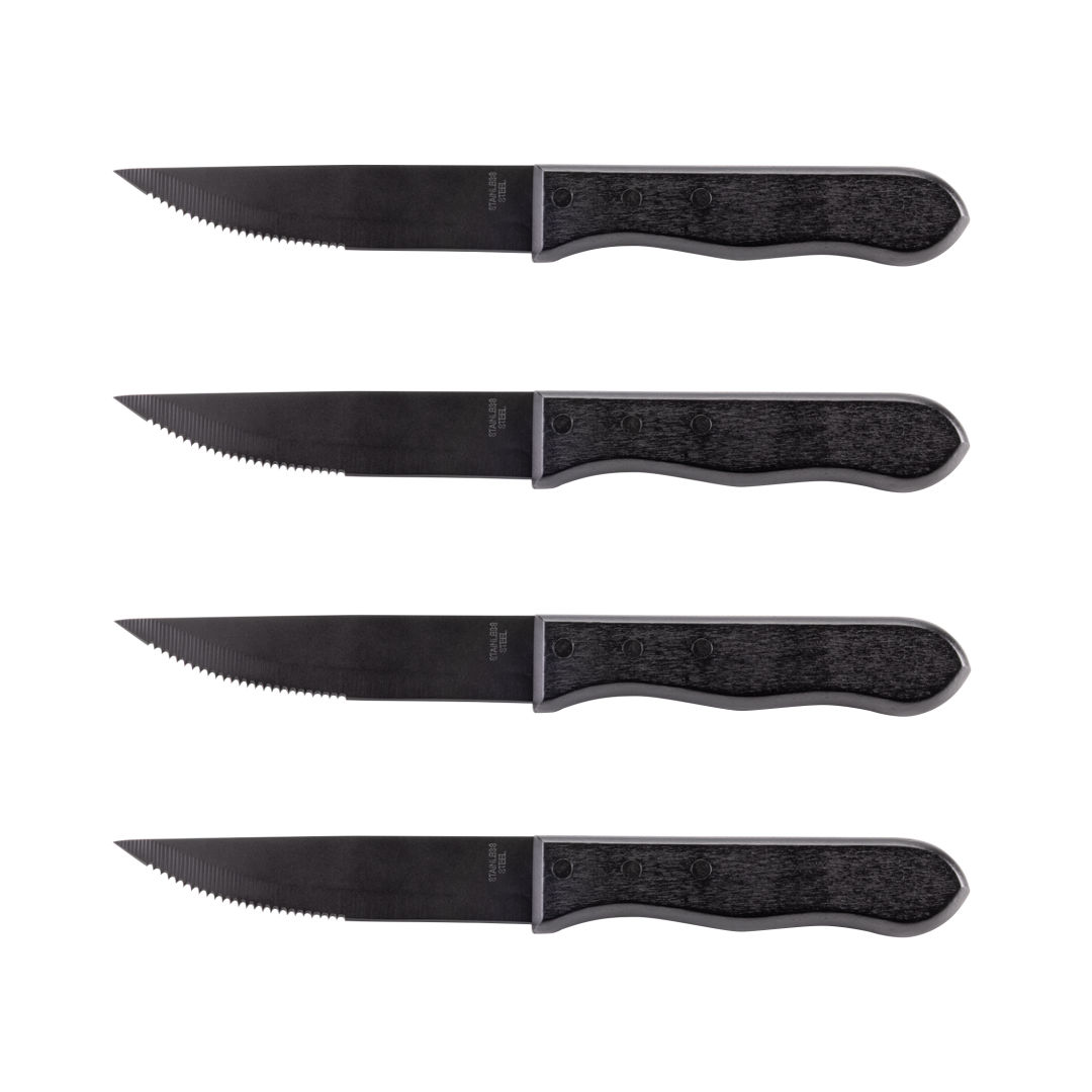 Rustler Steak Knife Set - 4pc 2
