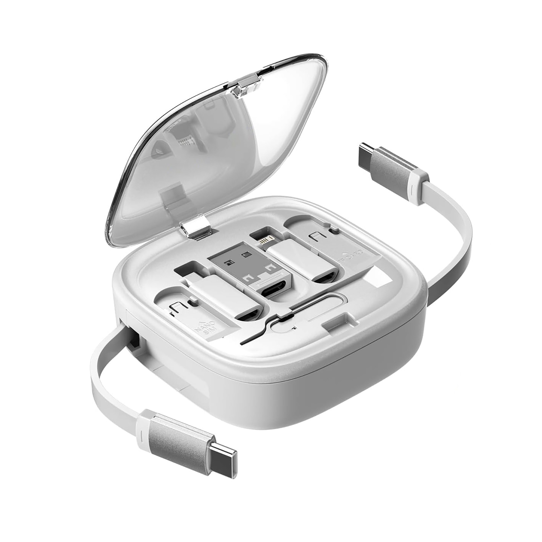 Retractable Data Cable Storage Box 3