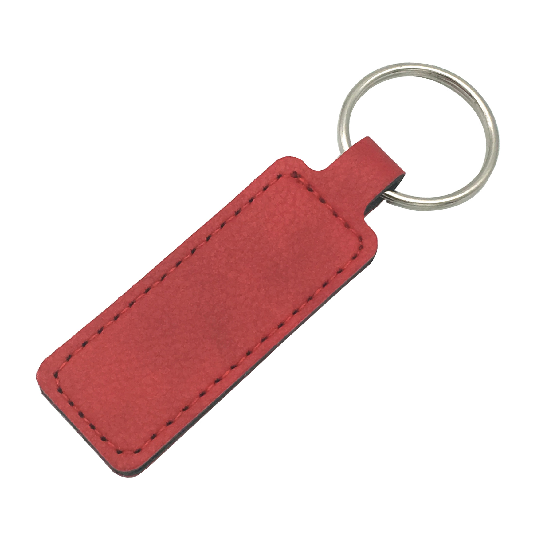 PU Leather Tag Keychain 1