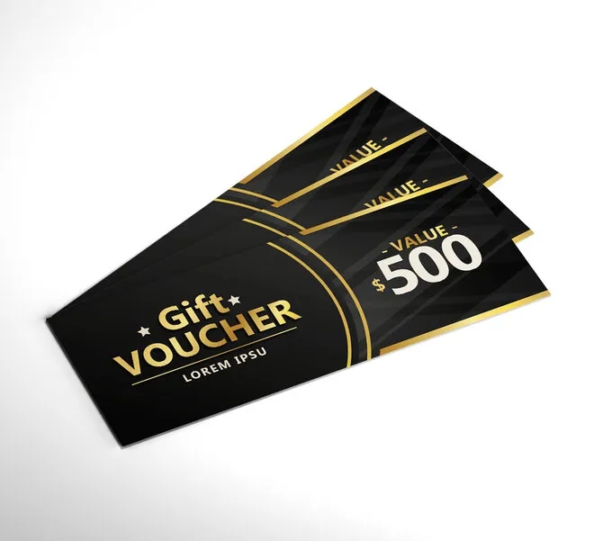 Gift Certificates (7" x 3") 2