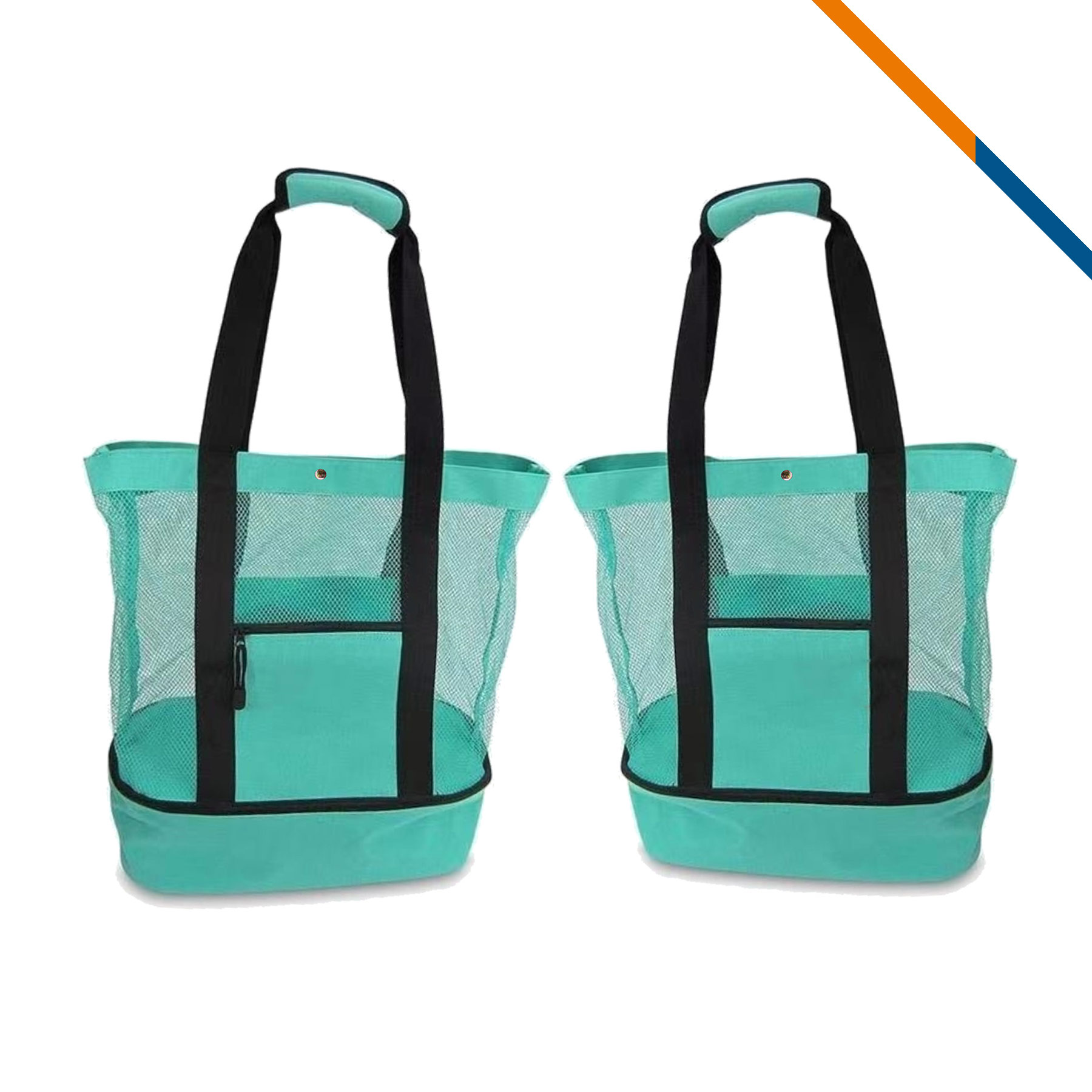 CoolSack 2in1 Mesh PEVA Cooler Tote Bag 4