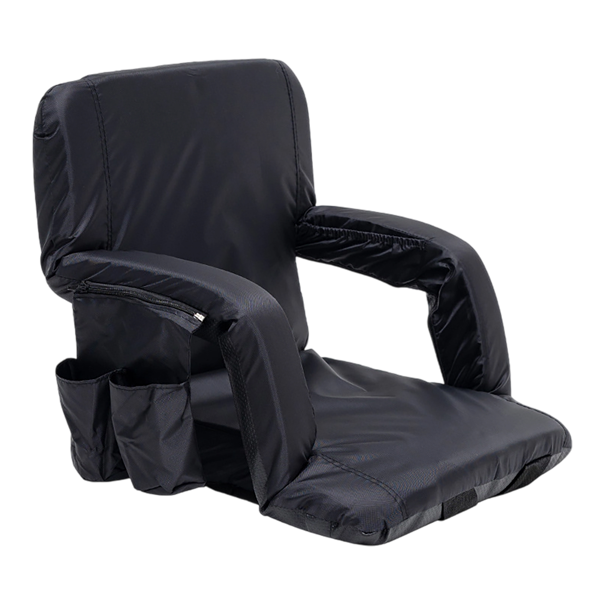 Portable Reclining Stadium Chair with Adjustable Shoulder Straps 4