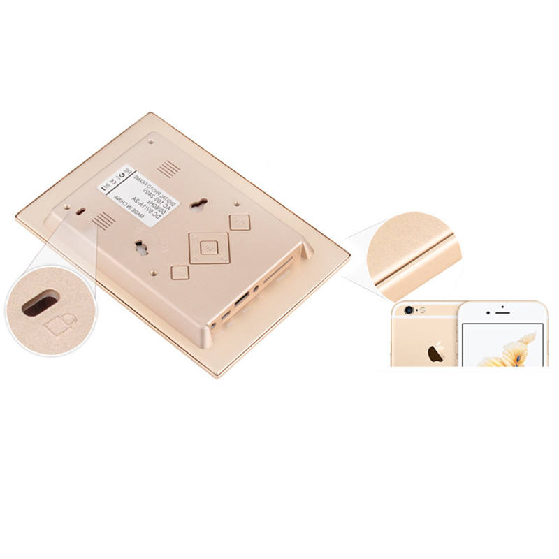 Wall Mountable Metal Digital Picture Frame 2