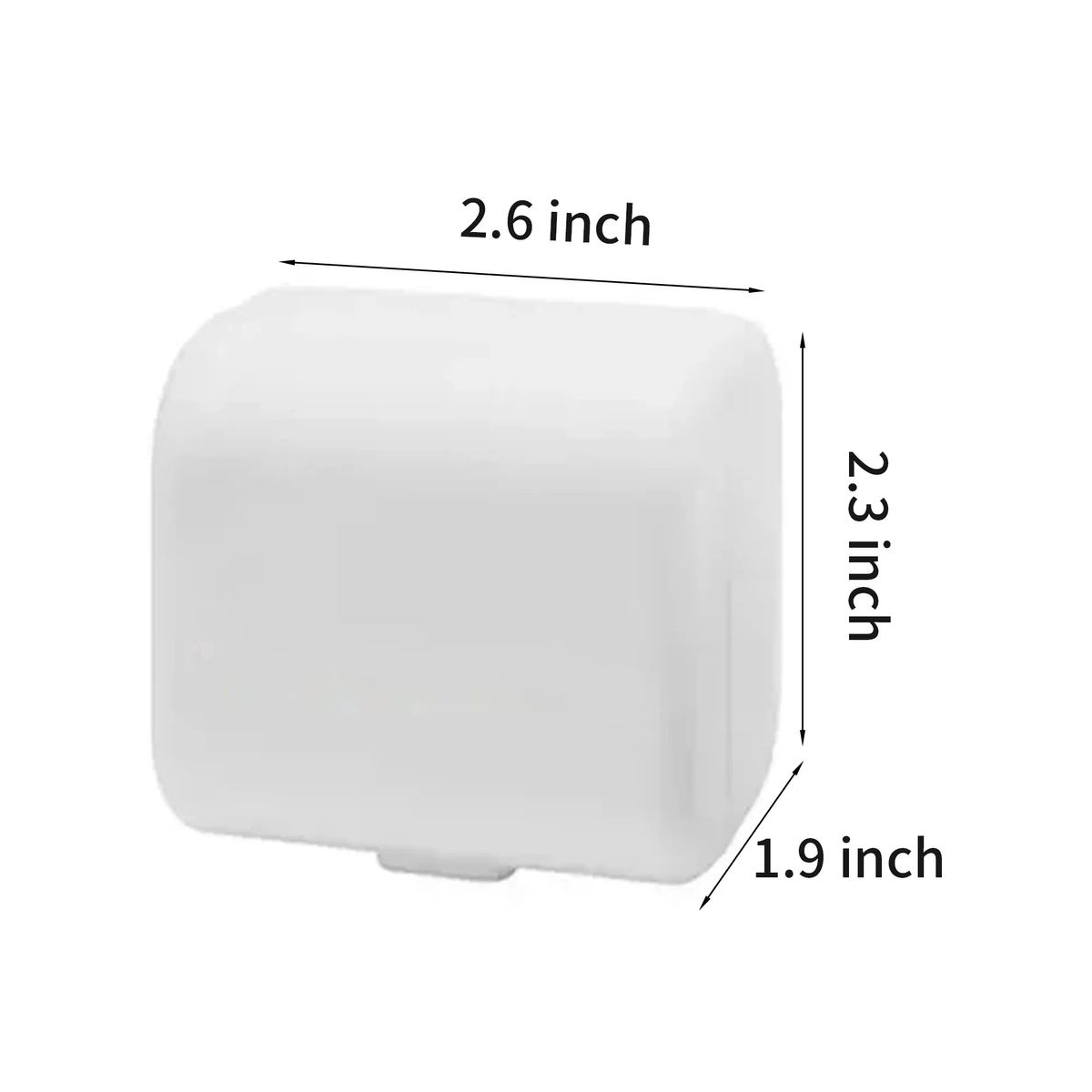 Compact ABS Power Adapter for International Trips 2