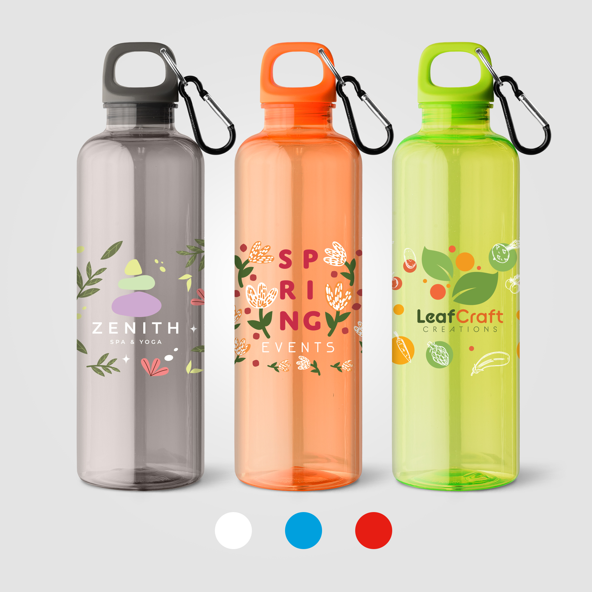 Doli rPET Carabiner Clip Screw-Top Bike Bottle - 25 oz. 6