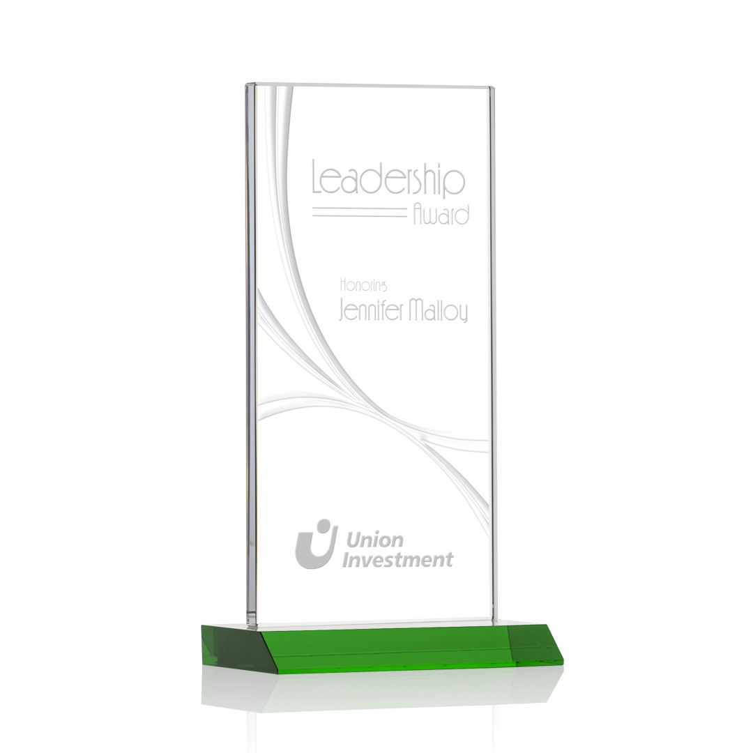 Keane Liquid Crystal™ Award - Green 9
