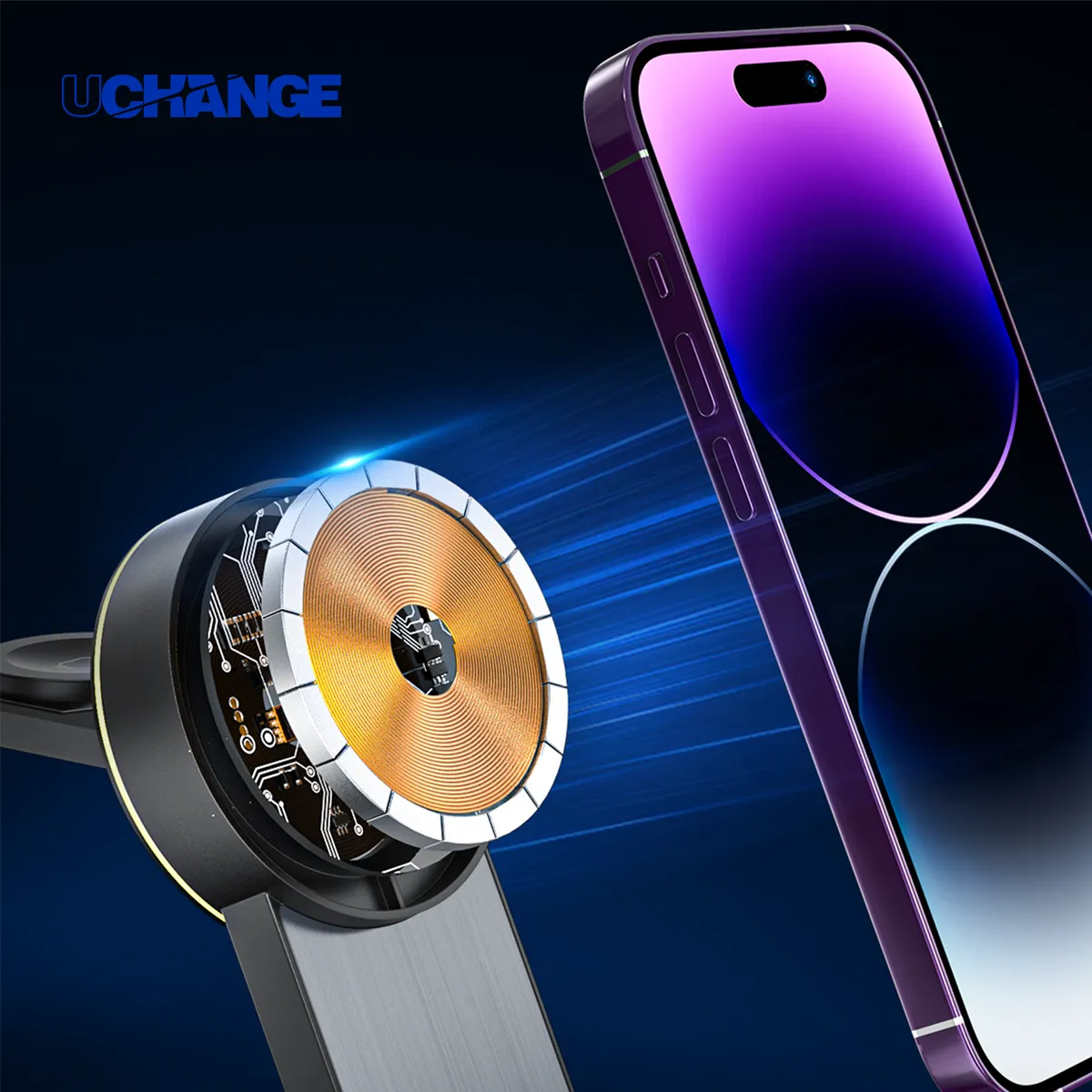 Qi2 MagSafe 3 In 1 Foldable Wireless Charging Stand 3