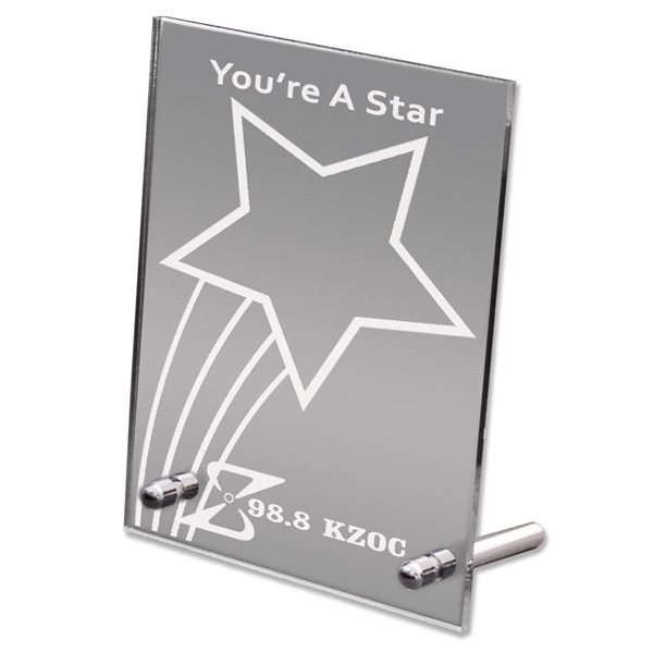 Acrylic Laser Etched Desk Mirror 13