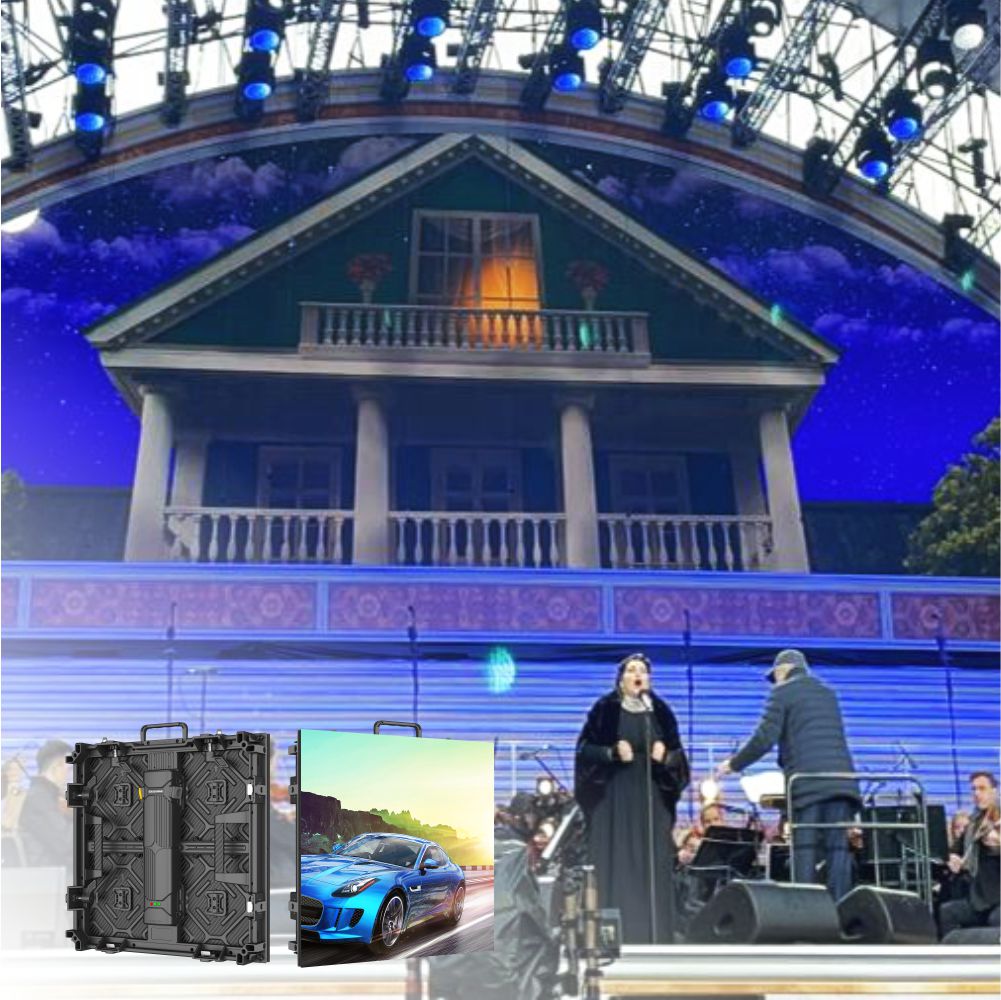 Outdoor LED Video Panel – P3.9mm 500x500 2