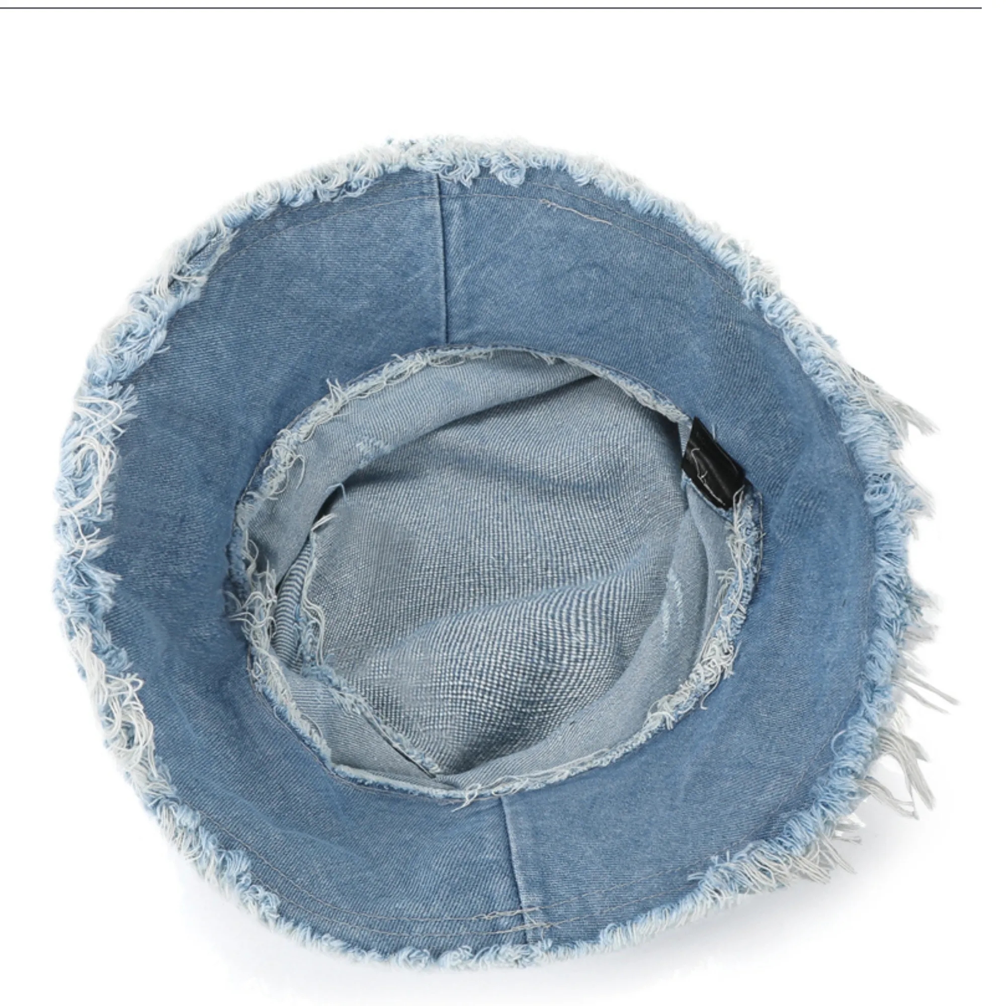 Denim Fisherman Bucket Hat Sunhat 3