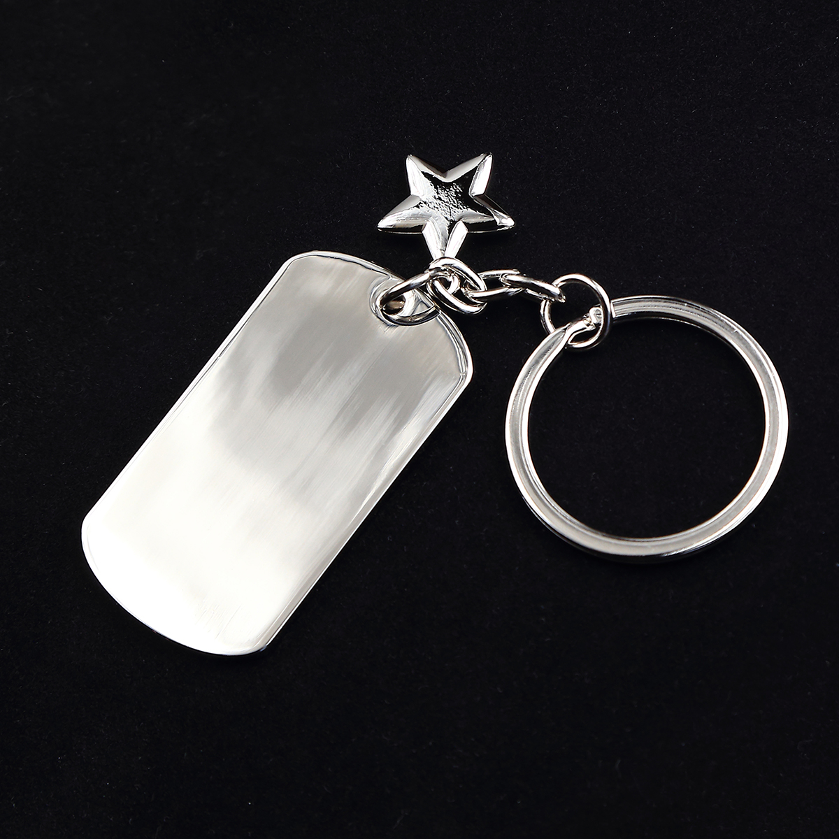 Marin Star Shaped Metal Key Chain 1