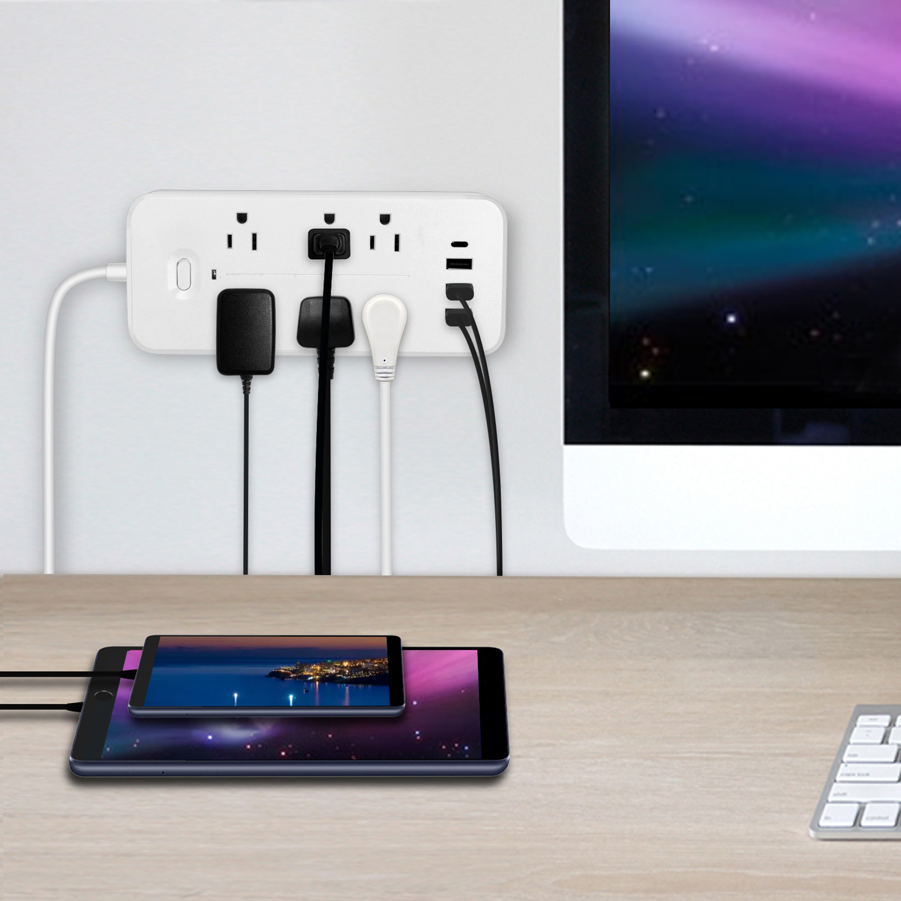 Multi-Function Smart Usb Socket 3