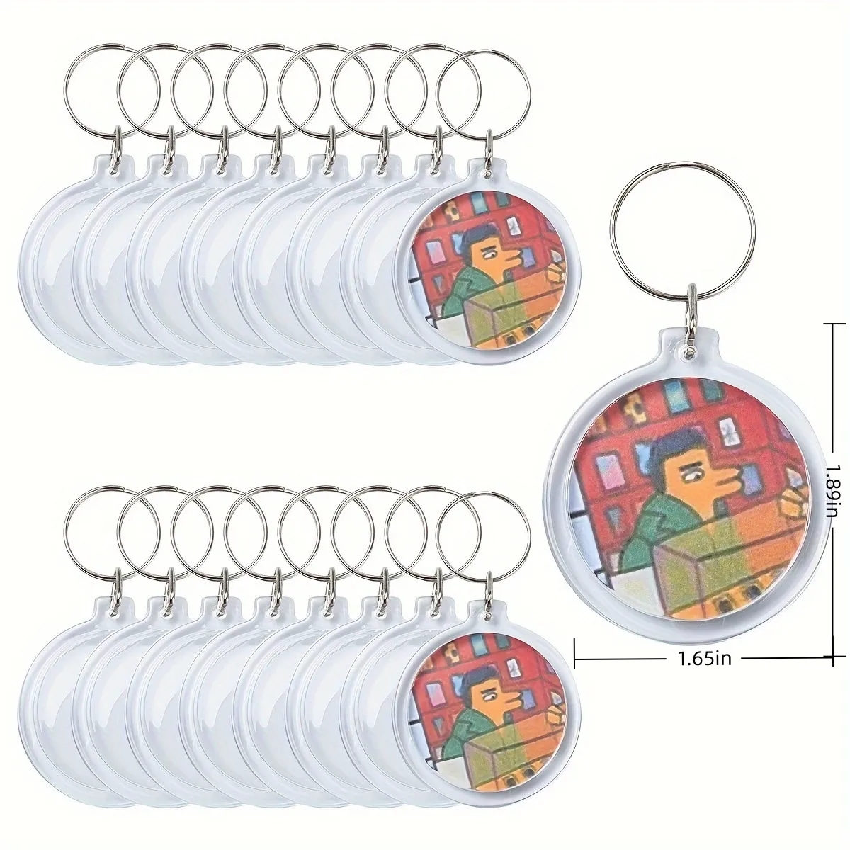 Custom Acrylic Keychain 3