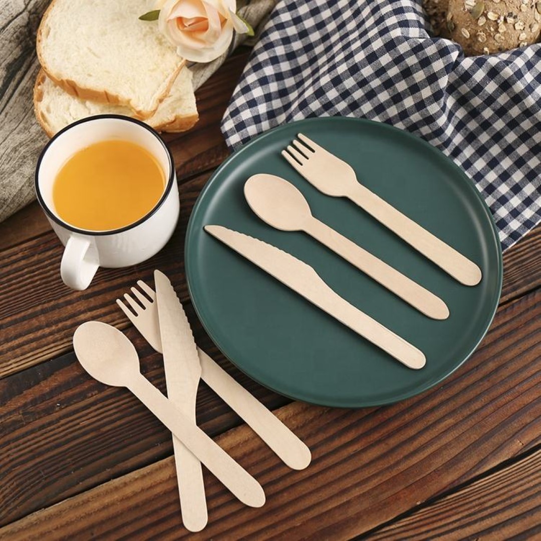 Wooden Disposable Tableware 7