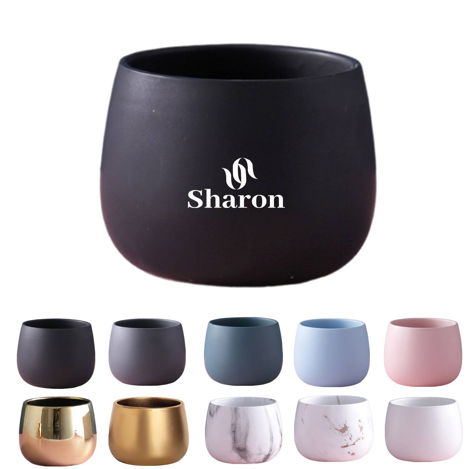 Home Single Ceramic Handmade Planter Pot 2