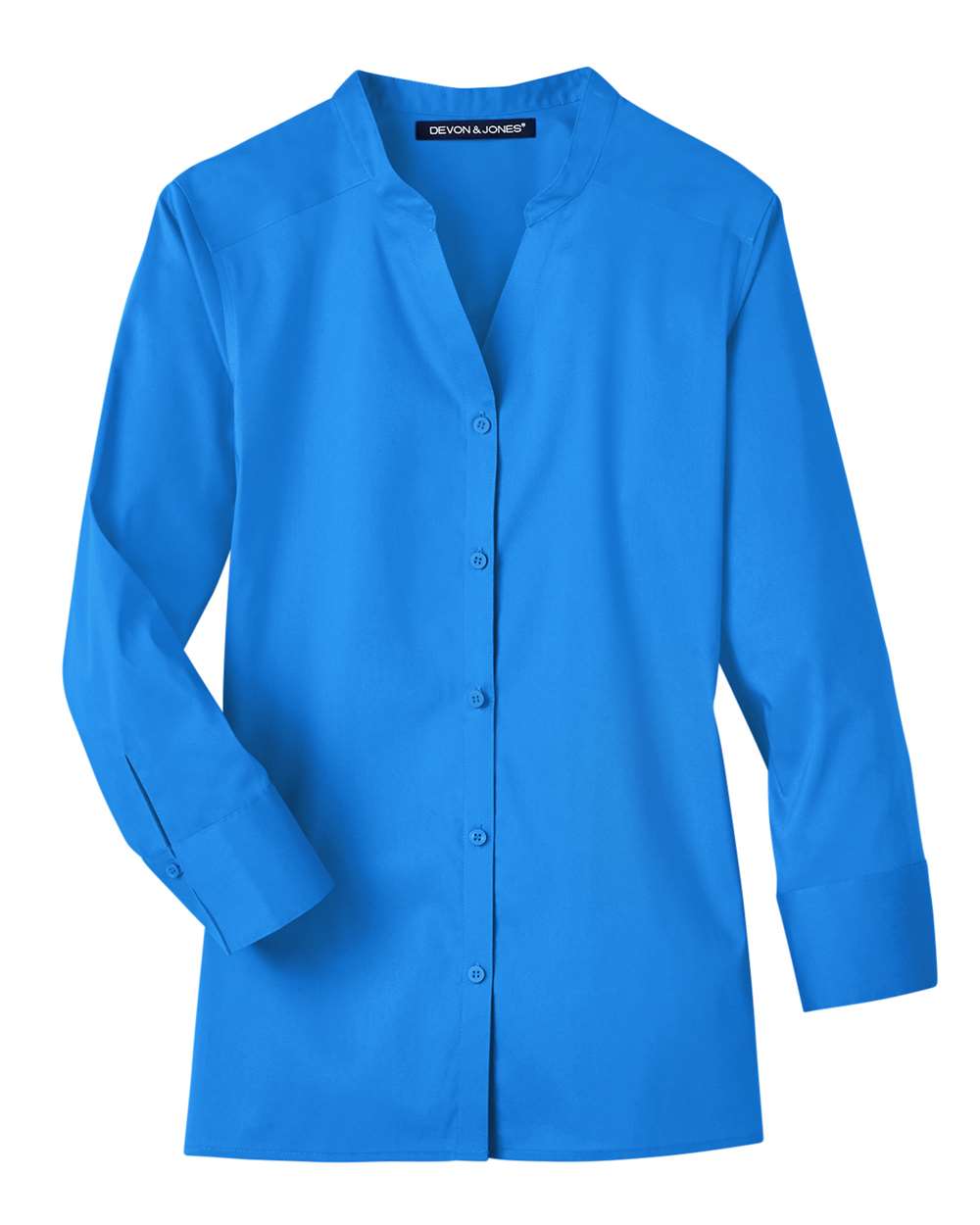 Women's Crown Collection® Stretch Broadcloth Three-Quarter Sleeve Blouse - DG560W 2